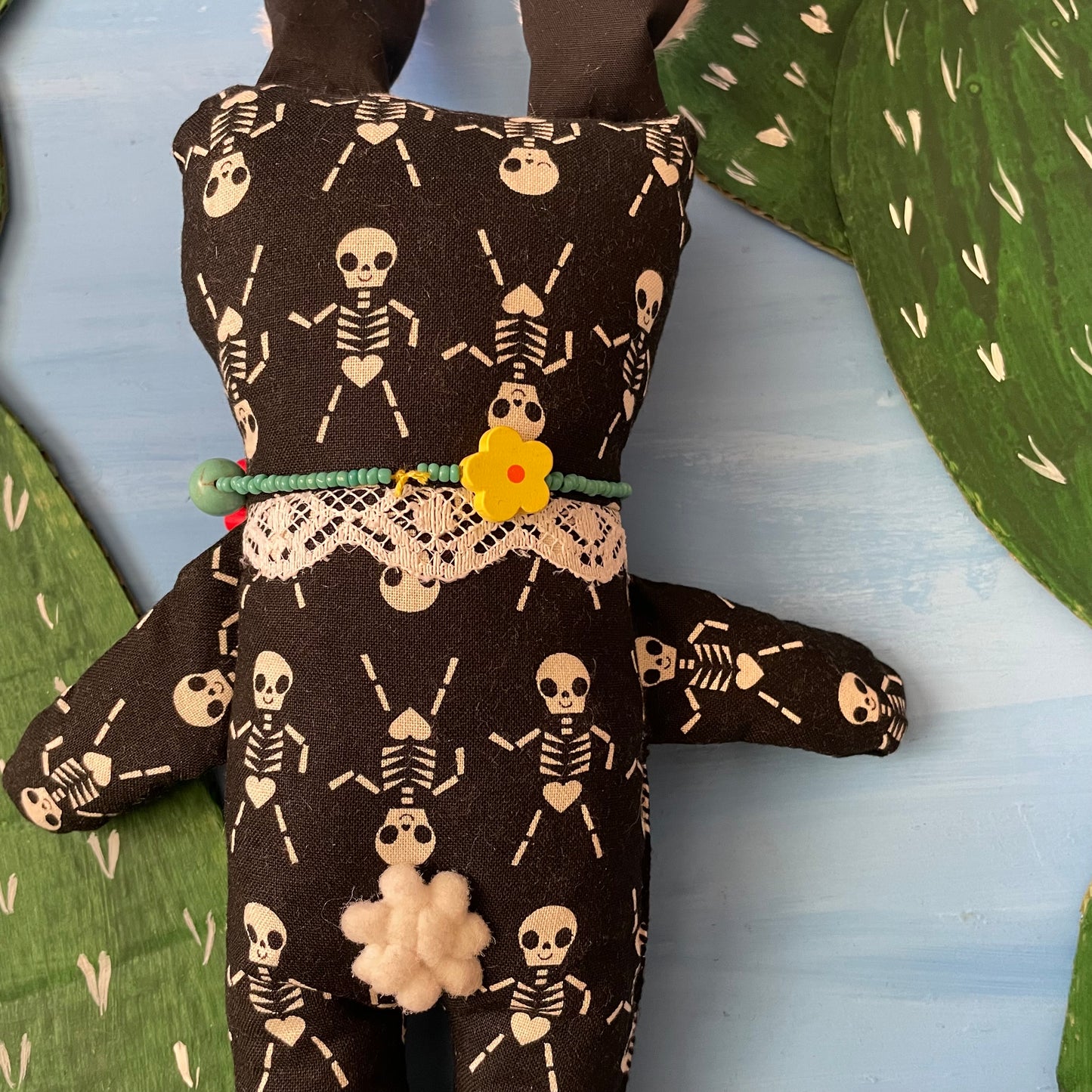 Día De Los Muertos Desert Bunny