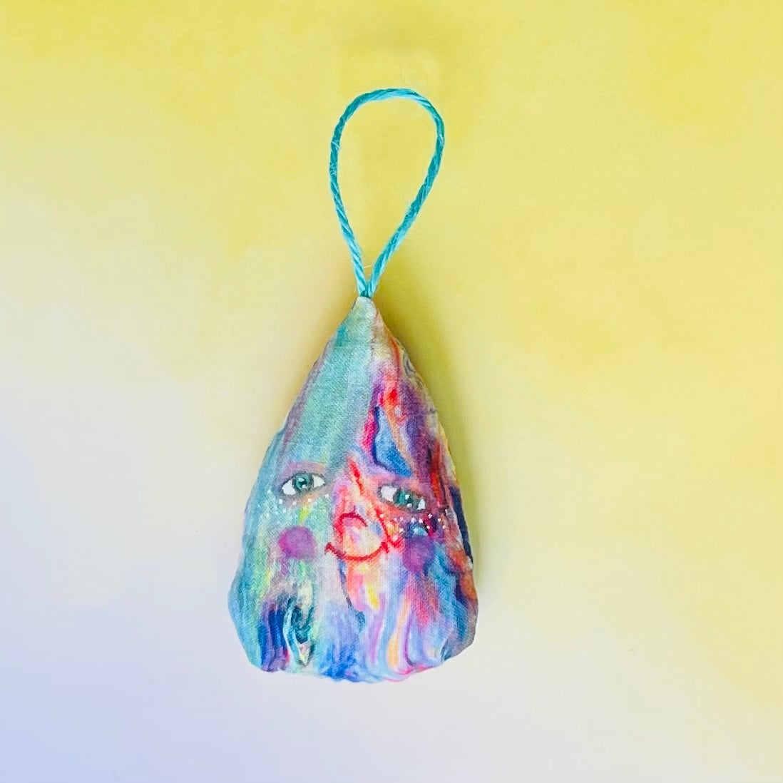 Happy Paint  Drop ornament
