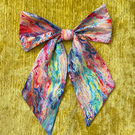 Big Bow Paint Drip