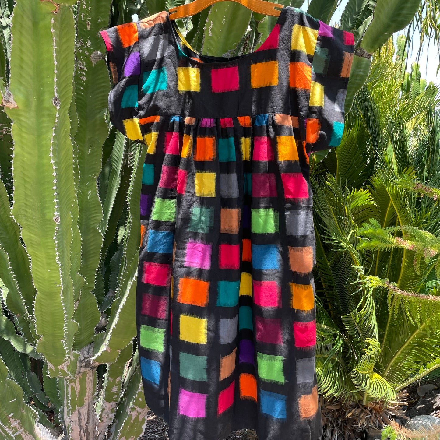 Mexican Style Dress Multi Color