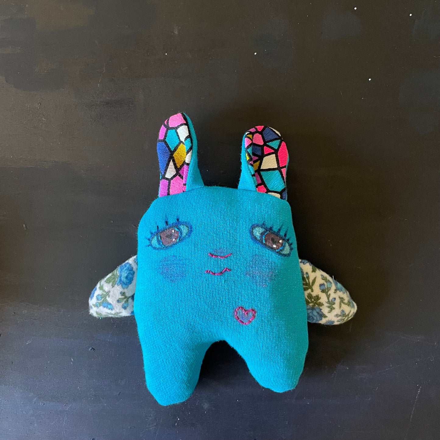 Blue Love Bunny
