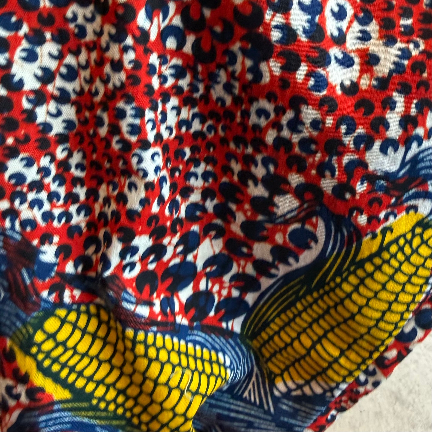 African Corn Print Pants