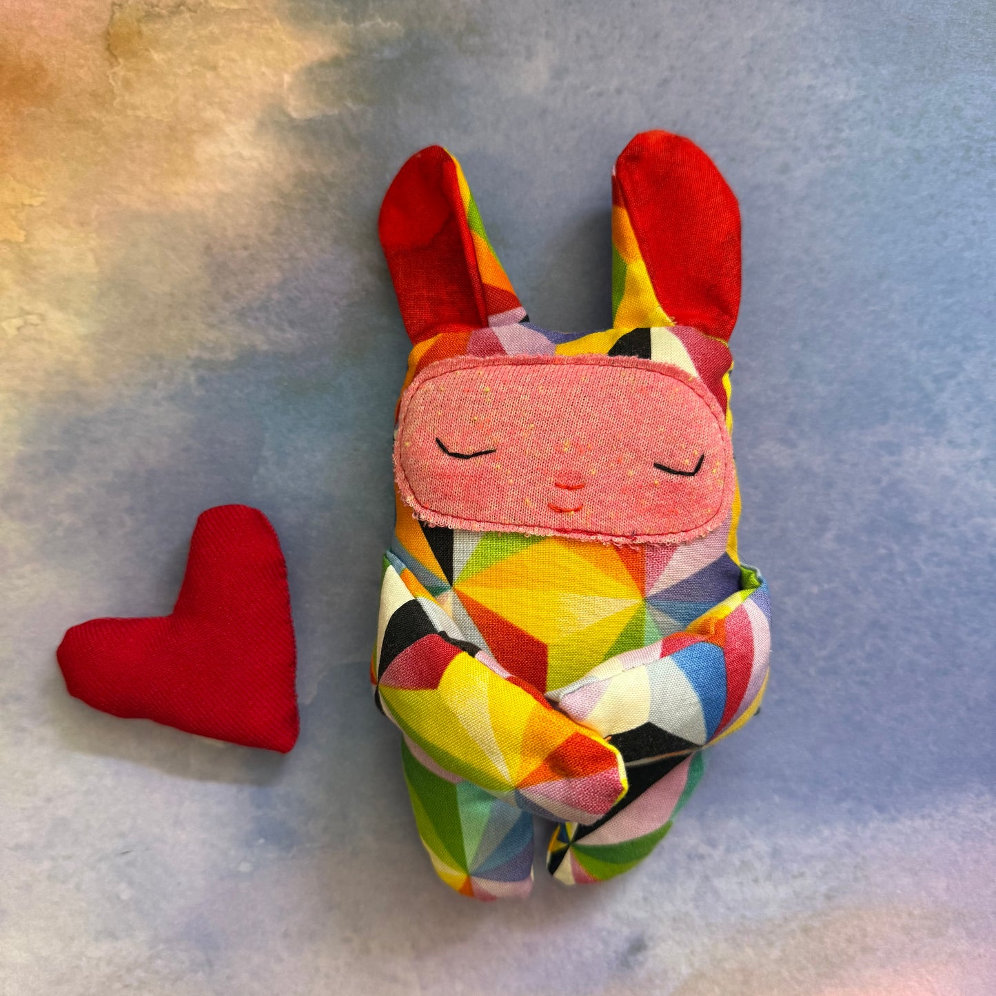 Love Bunny holding heart