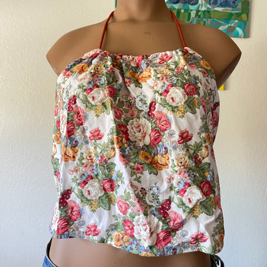 Floral Halter Top