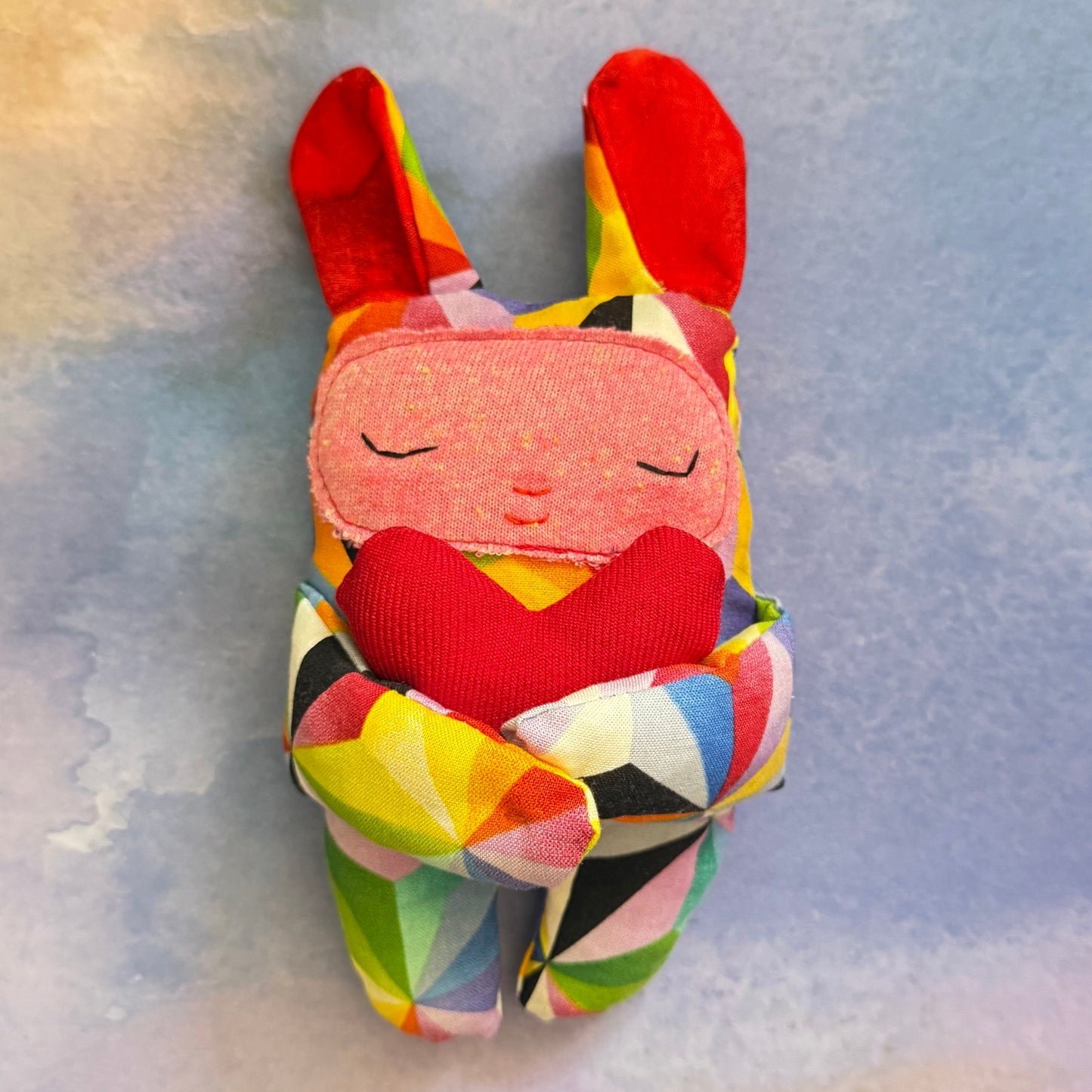 Love Bunny holding heart