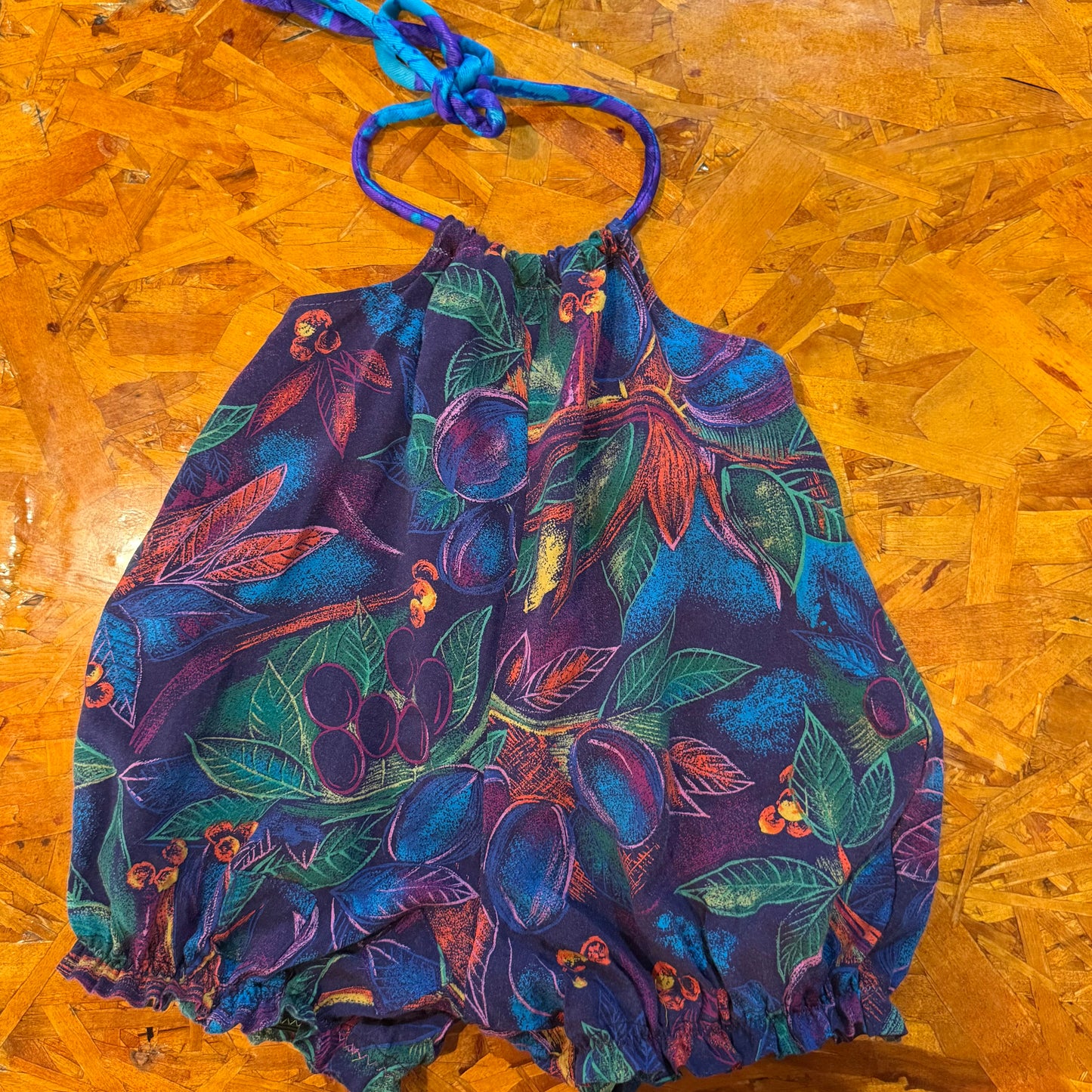 Tropical  Short Romper