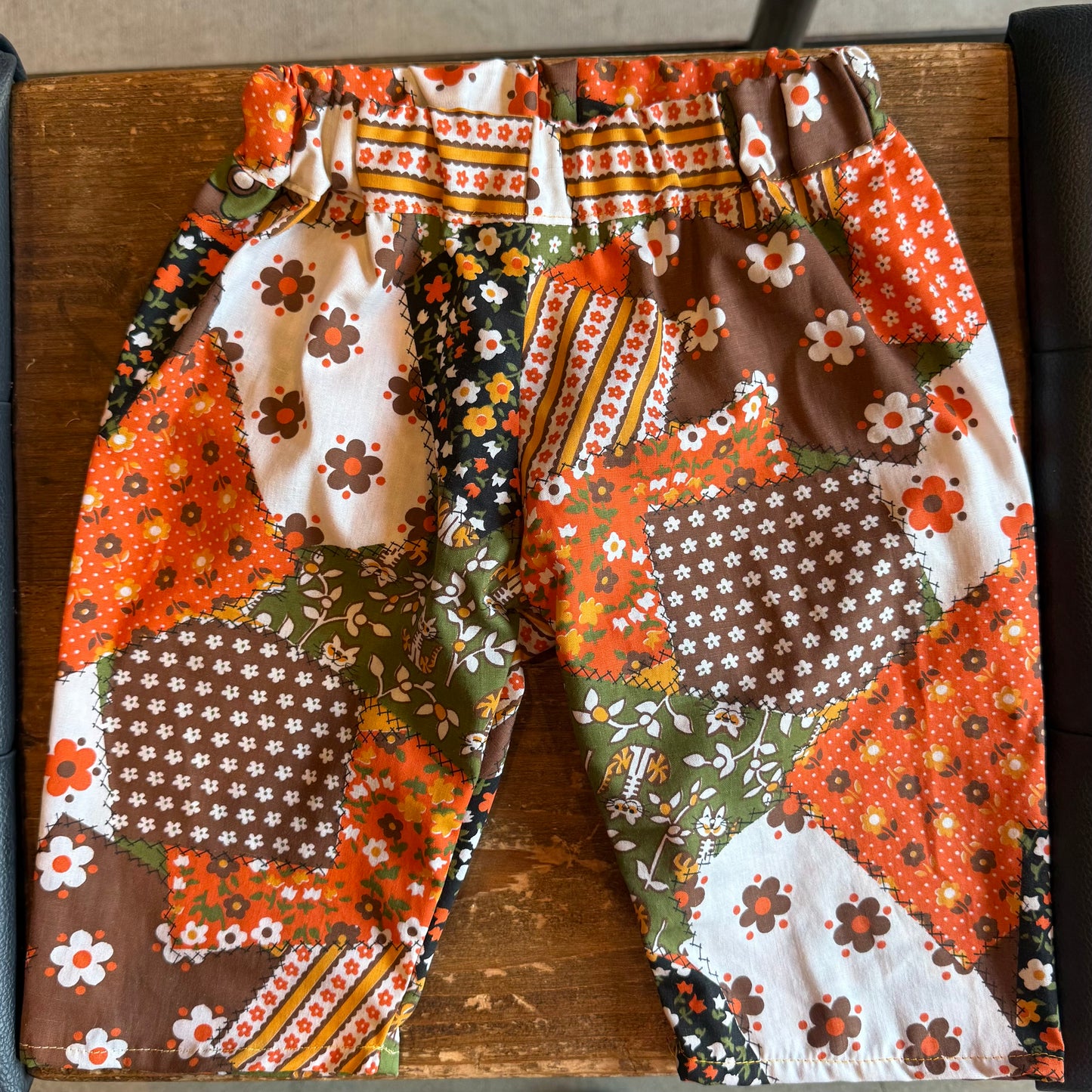 Patchwork Quilt Print Pants