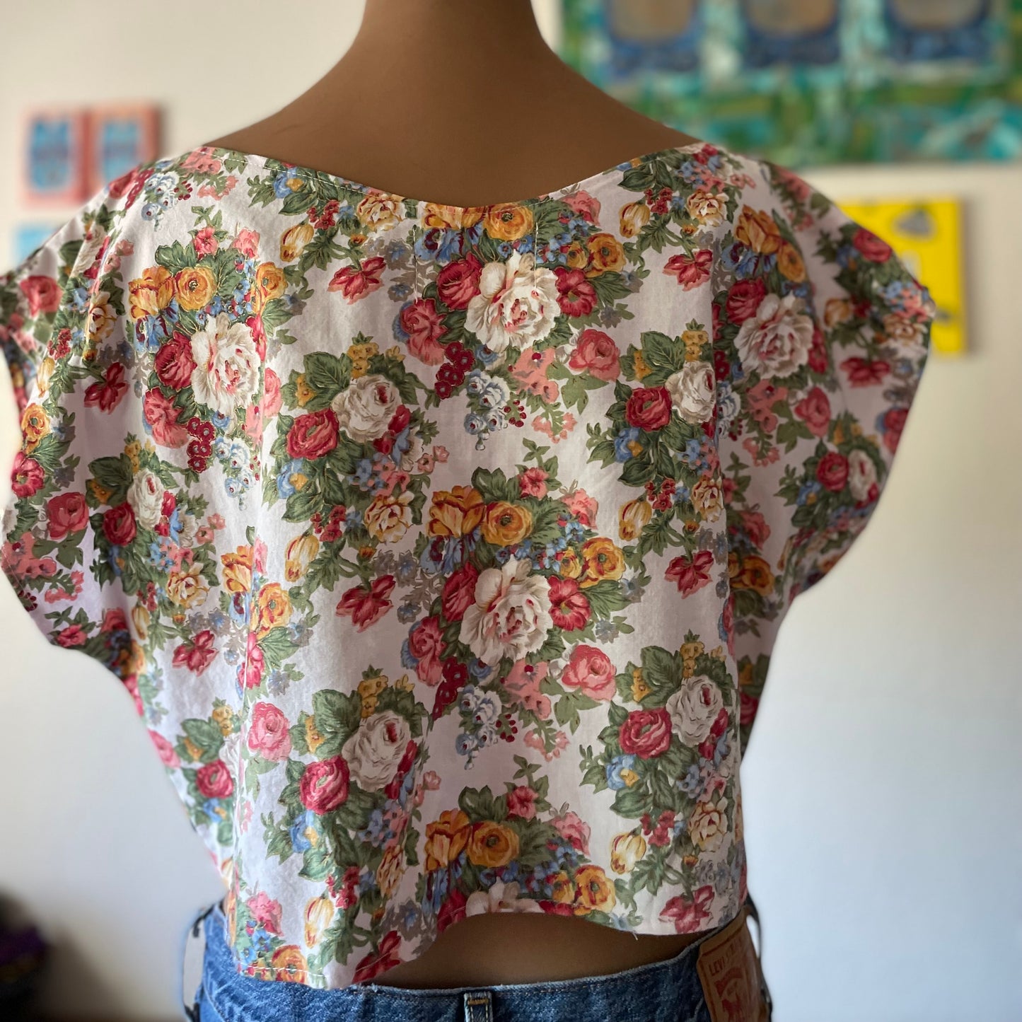 Floral Crop Top