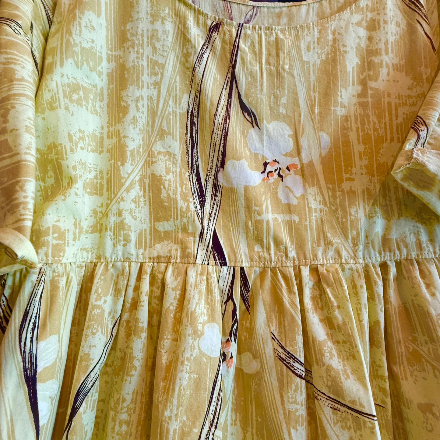 Yellow Floral Dress