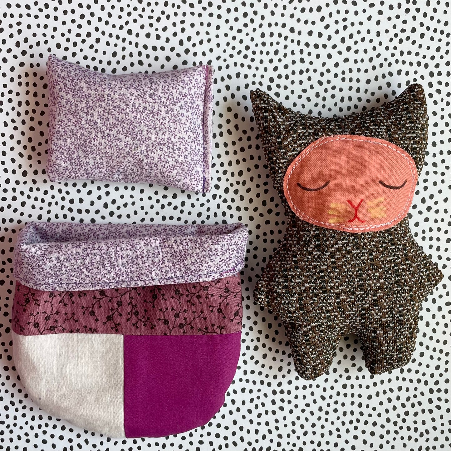 Happy Vibes Kitty Sleeping Set