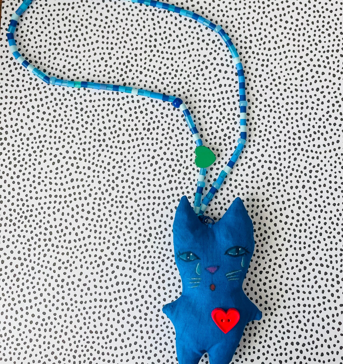 Sad Kitty necklace