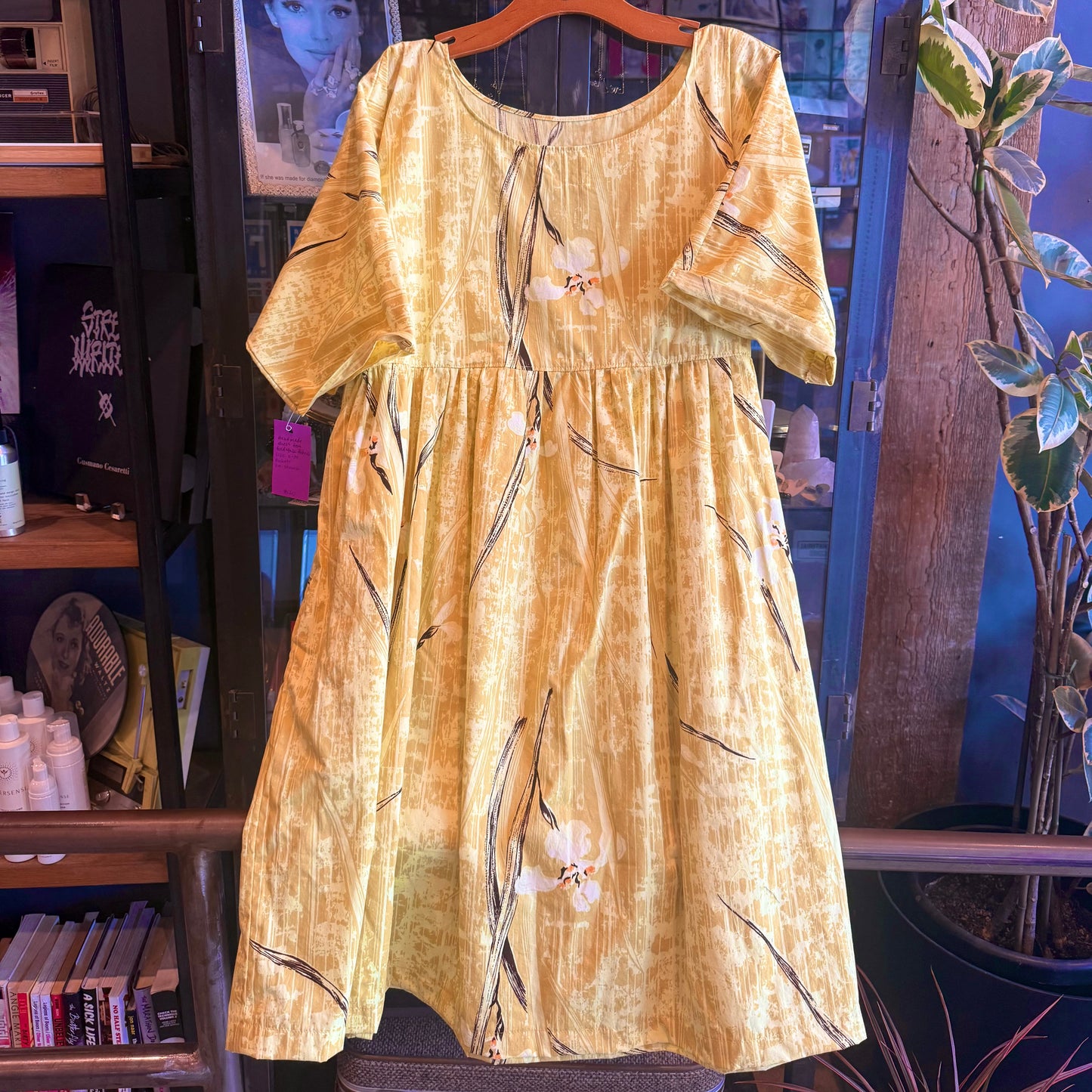 Yellow Floral Dress