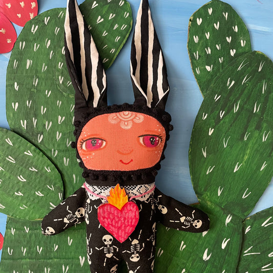 Día De Los Muertos Desert Bunny