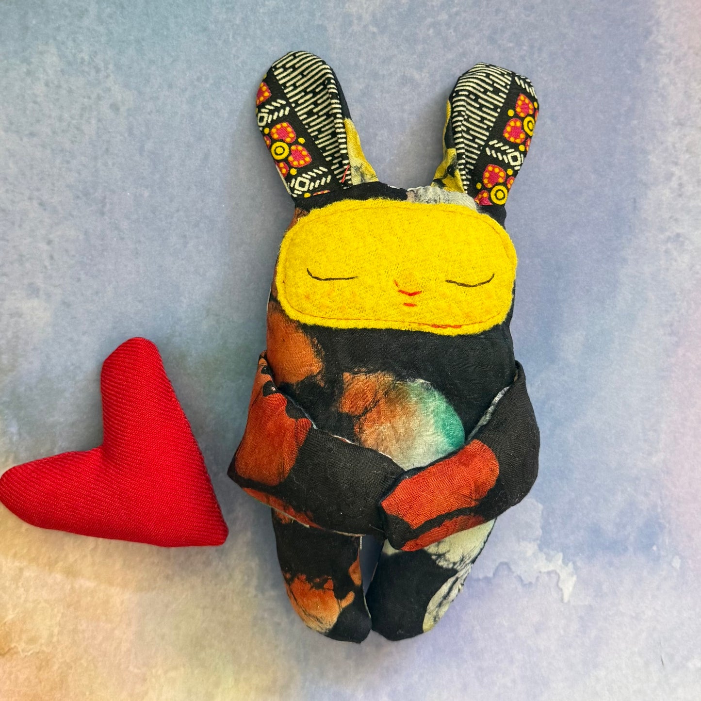 Love Bunny holding heart