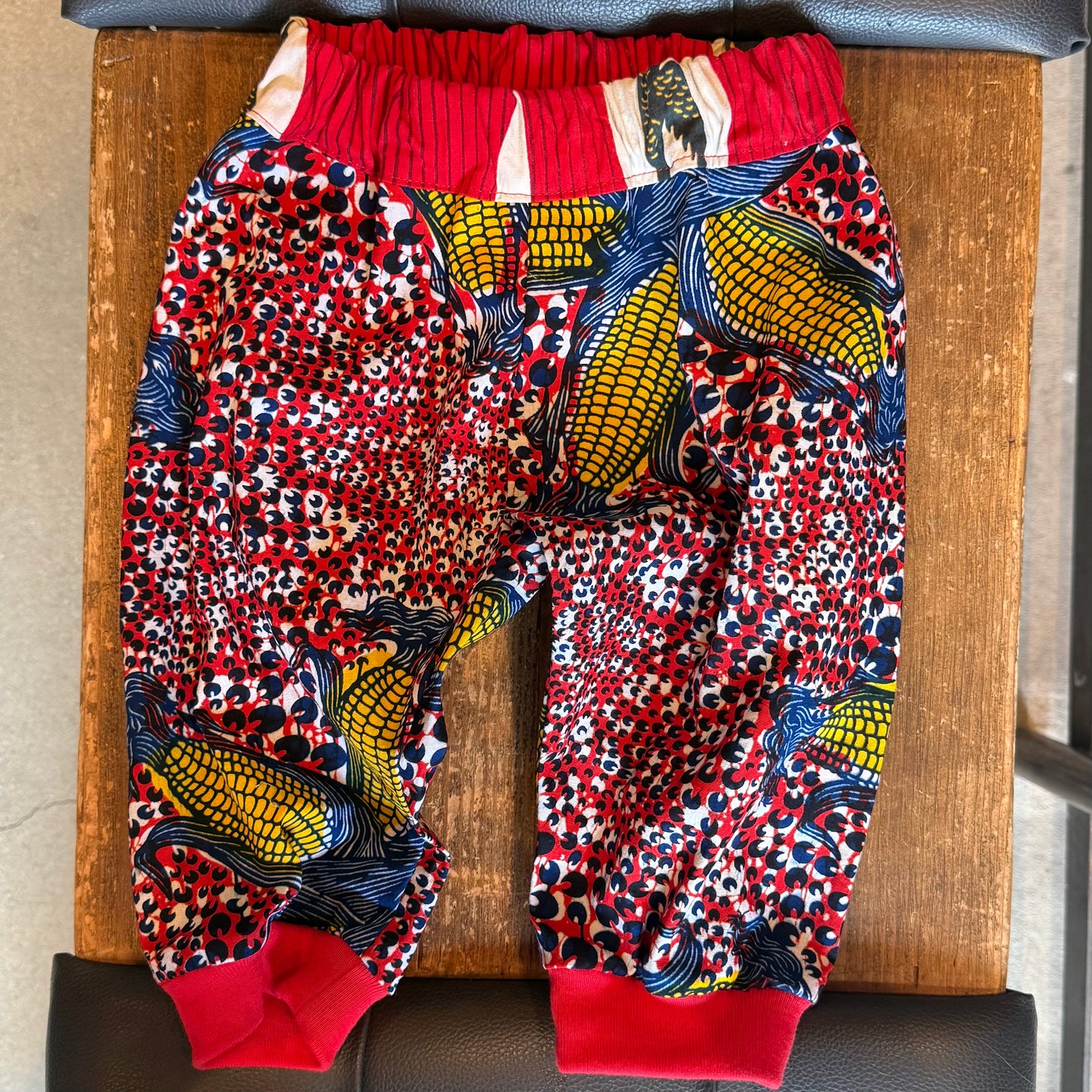 African Corn Print Pants