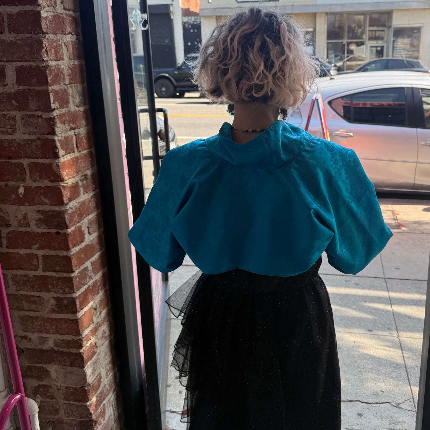 Teal Shacket
