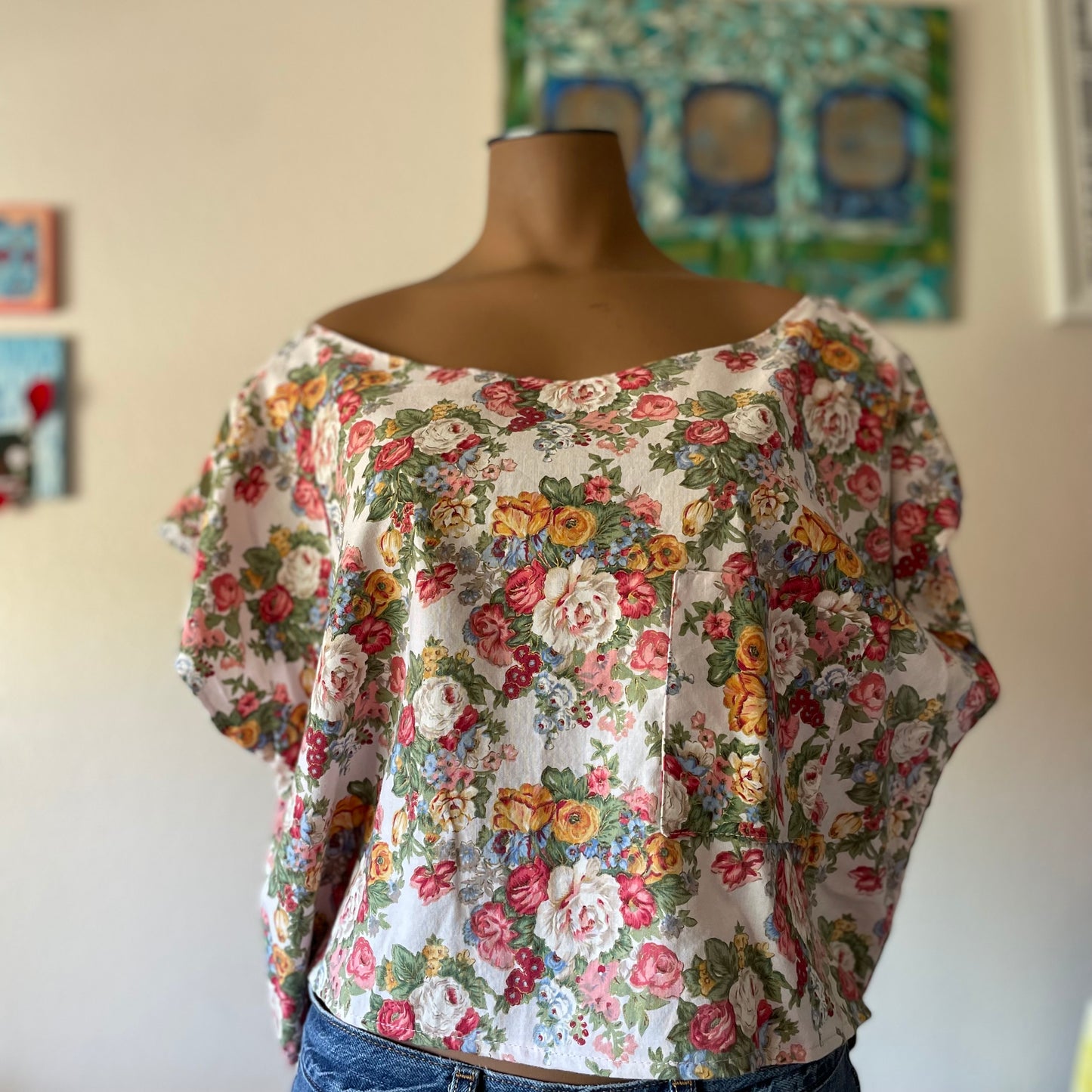 Floral Crop Top