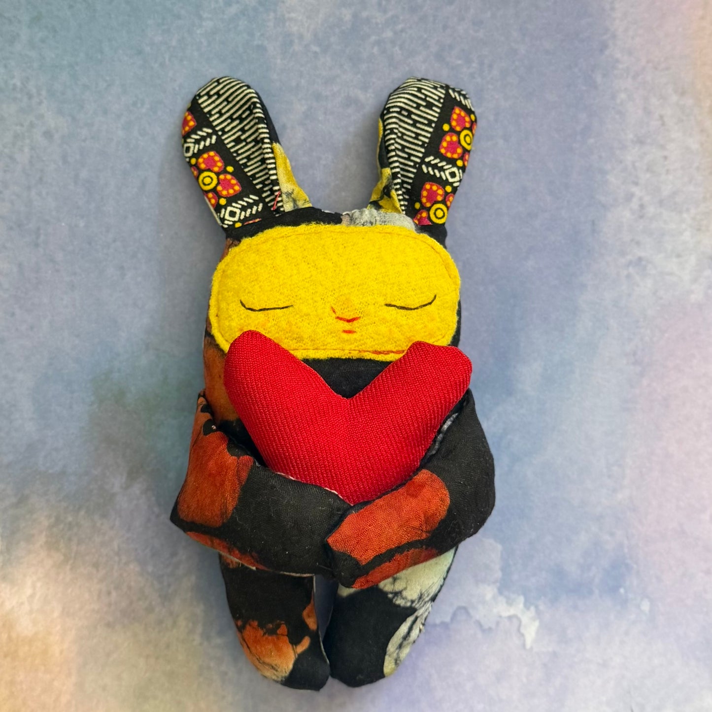 Love Bunny holding heart
