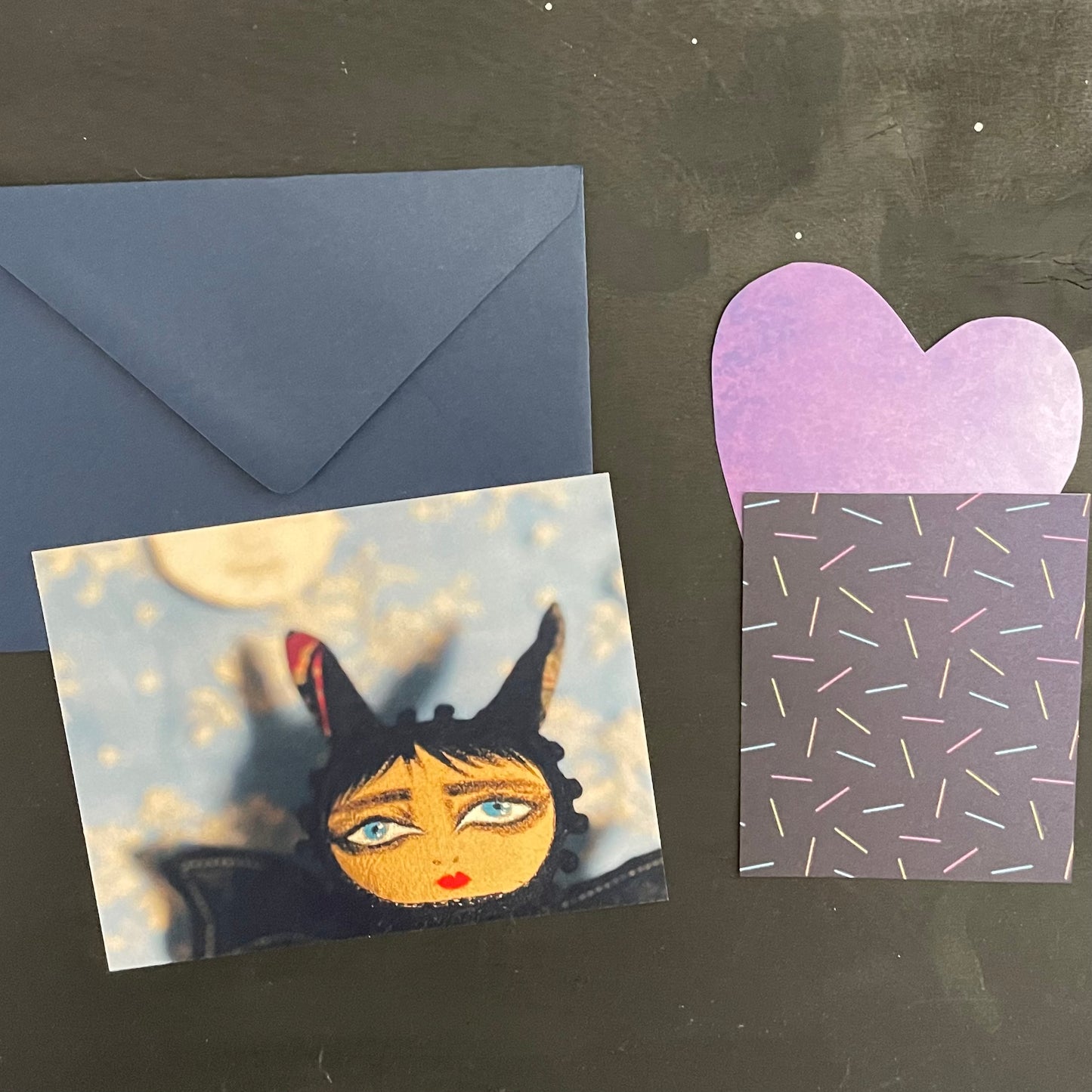 Siouxie Bat Card