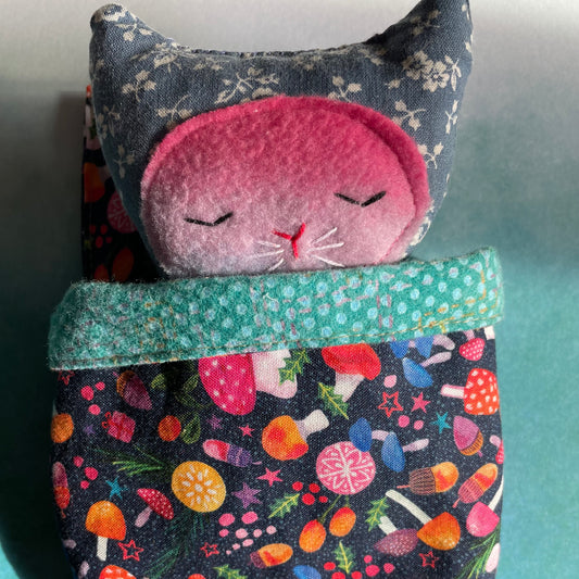 Happy Vibes Kitty Sleeping Set