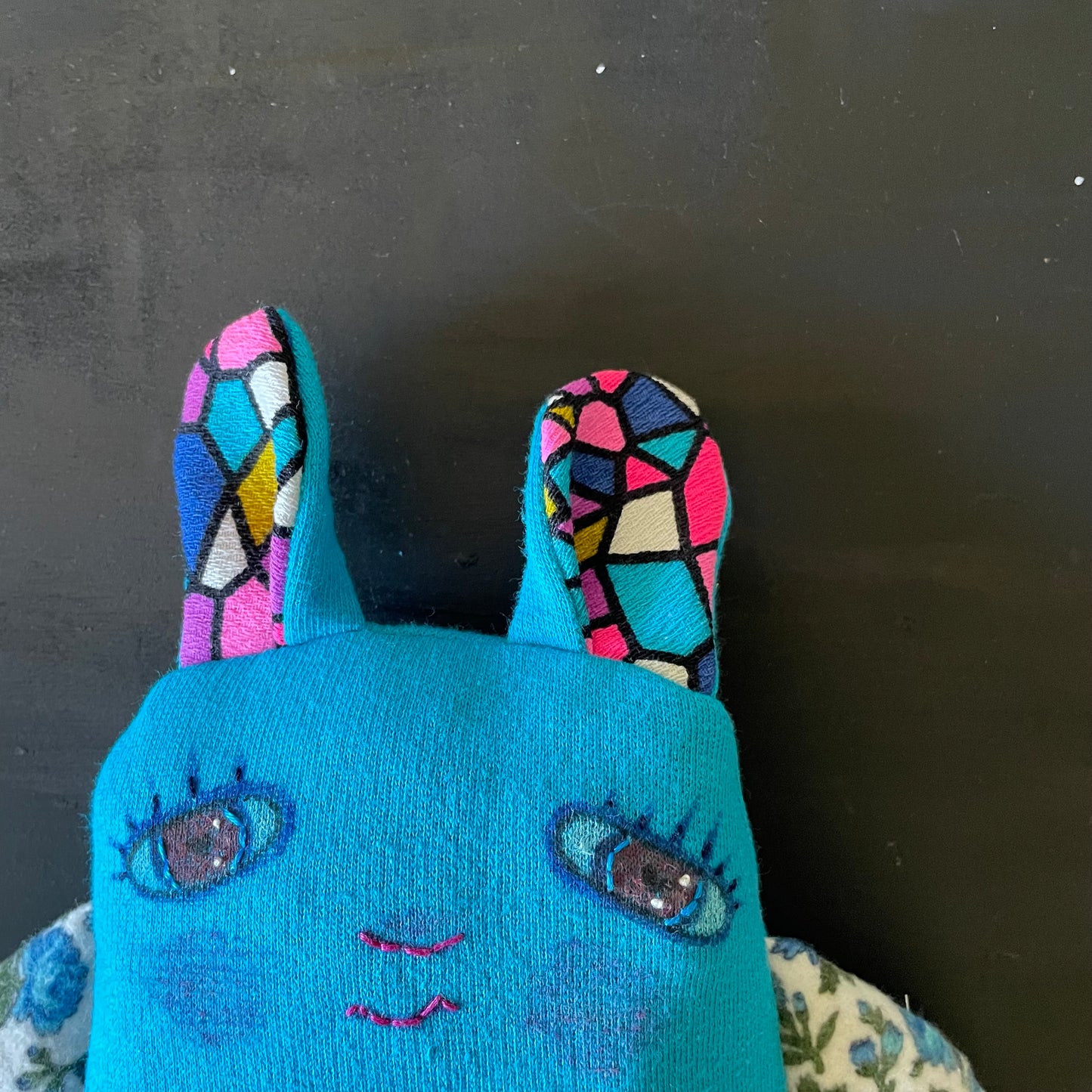 Blue Love Bunny